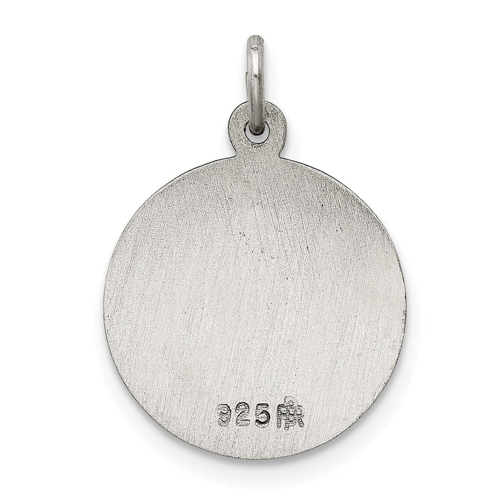 Lovely Rita's Pendants & Charms Sterling Silver Antiqued Saint Lucy Medal