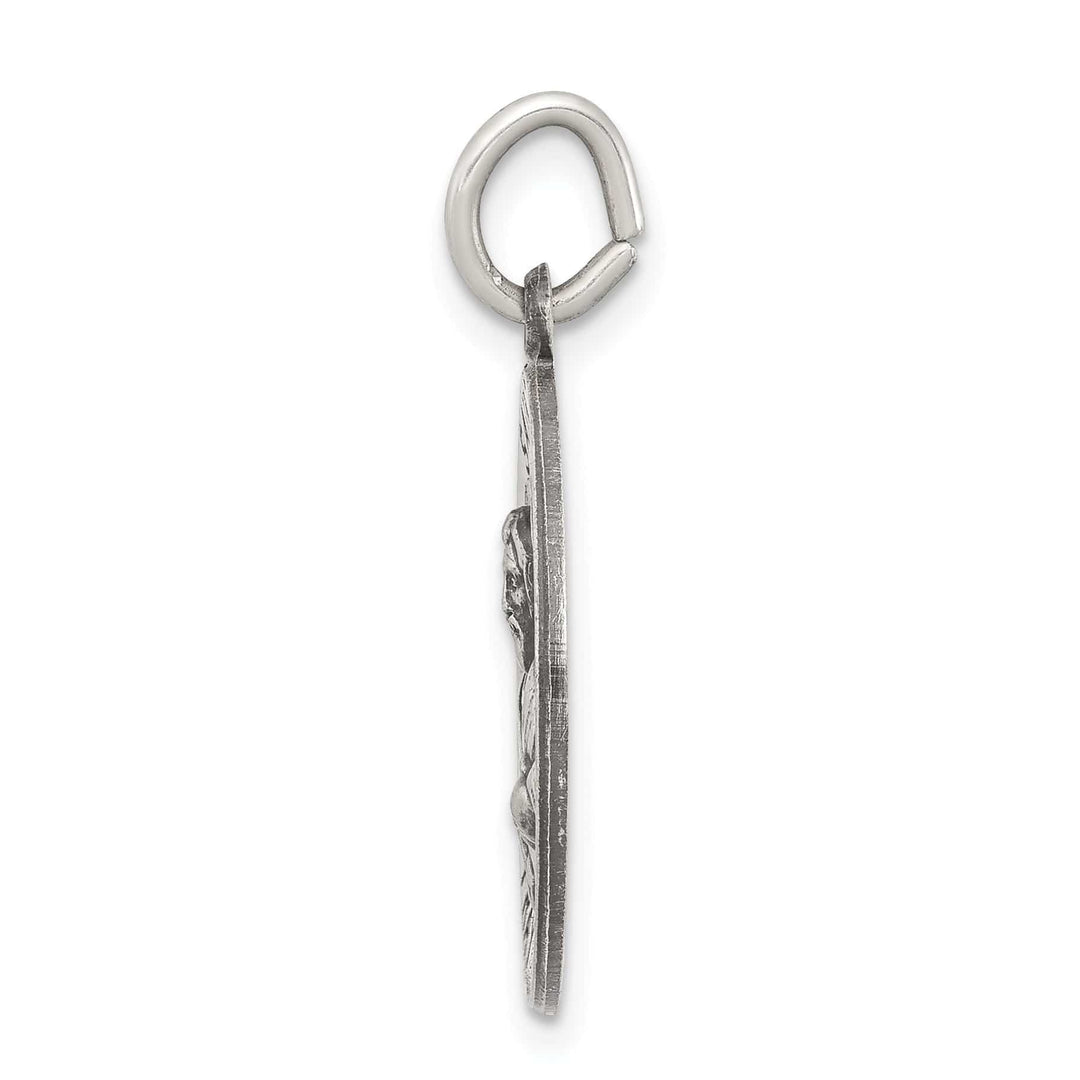 Lovely Rita's Pendants & Charms Sterling Silver Antiqued Saint Mark Medal