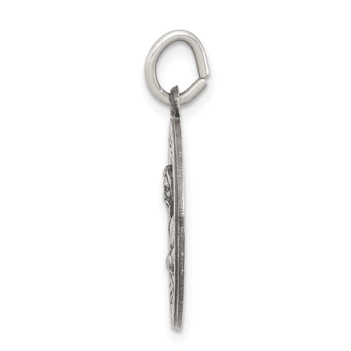 Lovely Rita's Pendants & Charms Sterling Silver Antiqued Saint Mark Medal