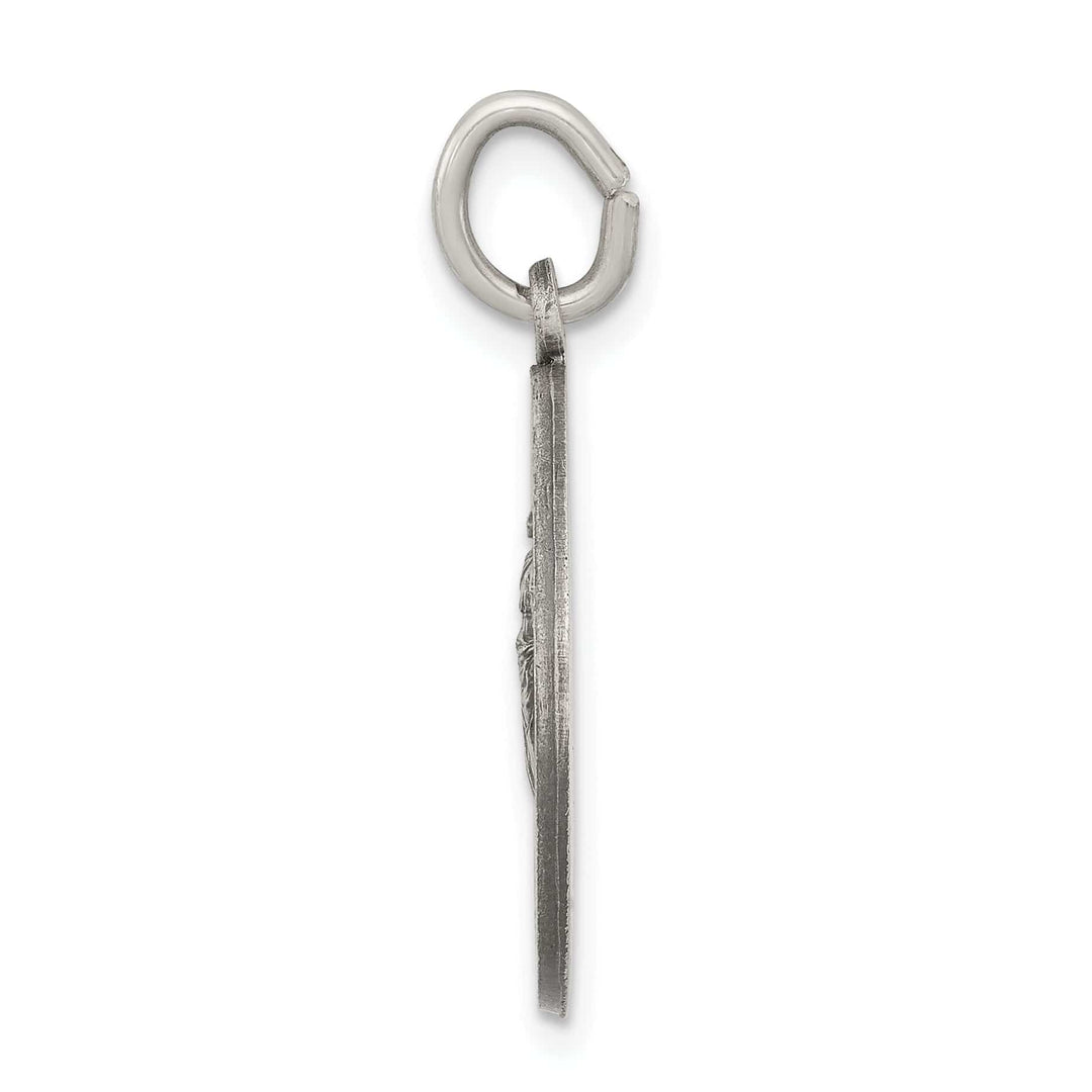 Lovely Rita's Pendants & Charms Sterling Silver Antiqued Saint Martha Medal