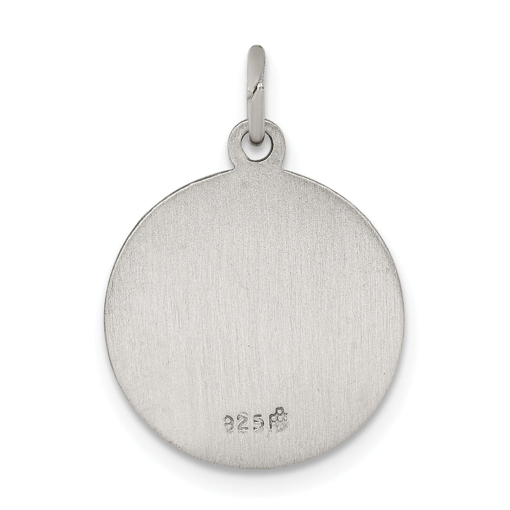Lovely Rita's Pendants & Charms Sterling Silver Antiqued Saint Matthew Medal