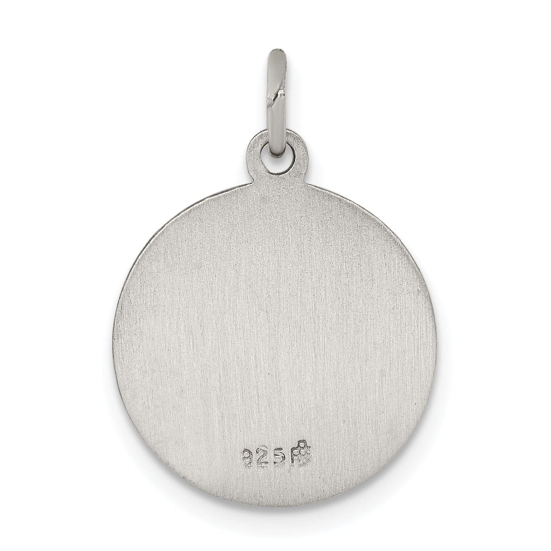 Lovely Rita's Pendants & Charms Sterling Silver Antiqued Saint Matthew Medal