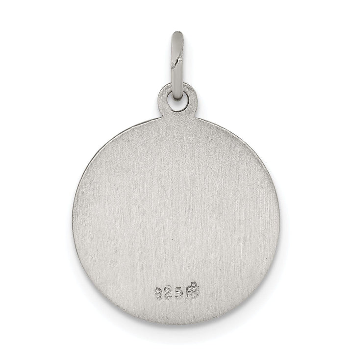 Lovely Rita's Pendants & Charms Sterling Silver Antiqued Saint Matthew Medal