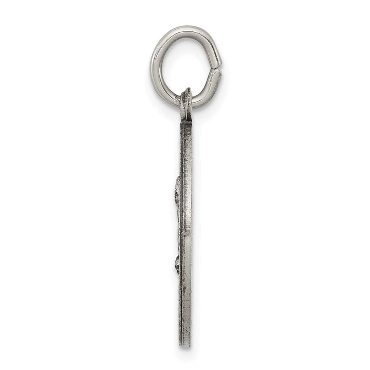 Lovely Rita's Pendants & Charms Sterling Silver Antiqued Saint Matthew Medal