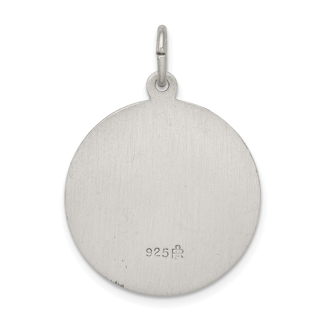 Lovely Rita's Pendants & Charms Sterling Silver Antiqued Saint Matthew Medal