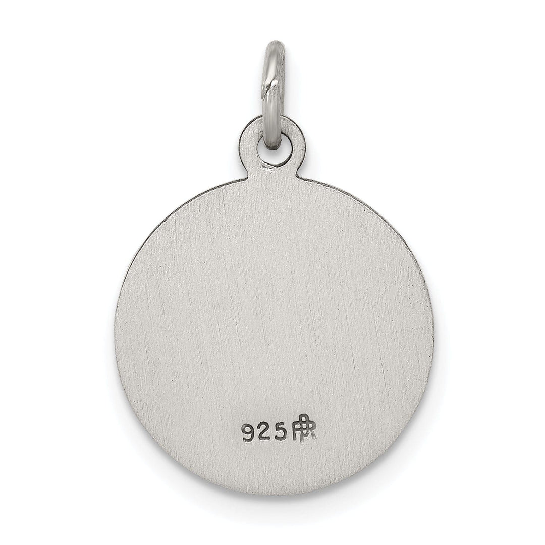 Lovely Rita's Pendants & Charms Sterling Silver Antiqued Saint Michael Medal Pendant