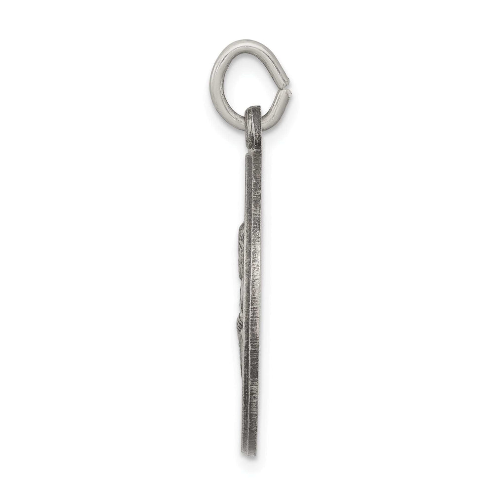 Lovely Rita's Pendants & Charms Sterling Silver Antiqued Saint Peter Medal