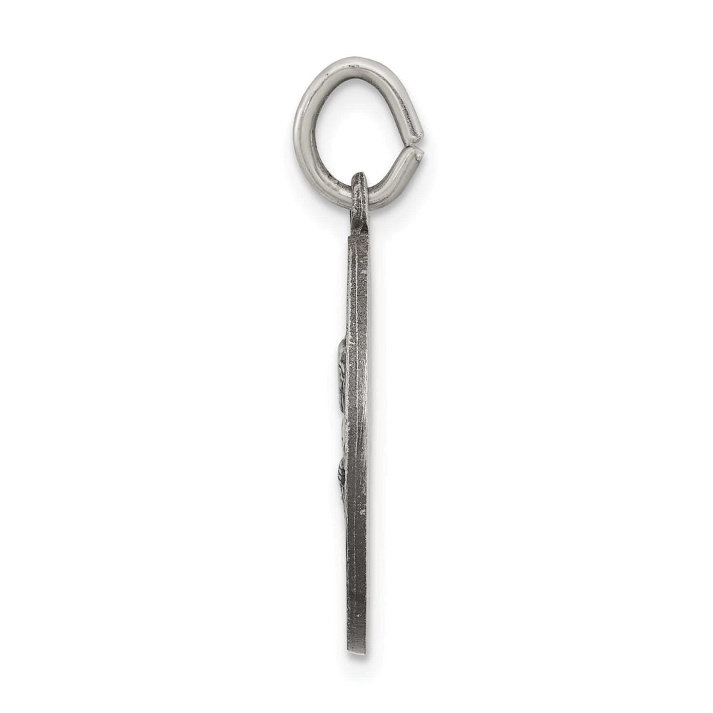 Lovely Rita's Pendants & Charms Sterling Silver Antiqued Saint Peter Medal