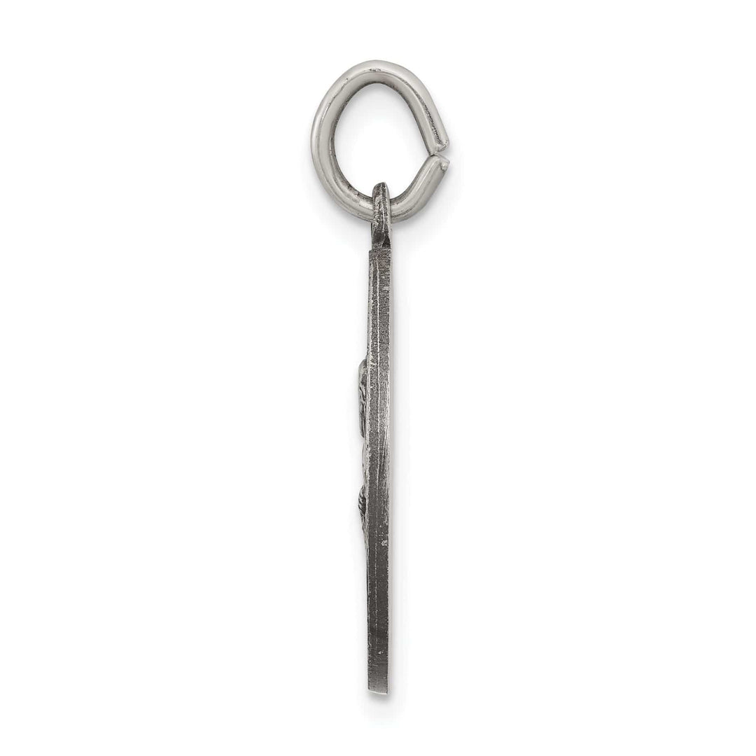 Lovely Rita's Pendants & Charms Sterling Silver Antiqued Saint Peter Medal