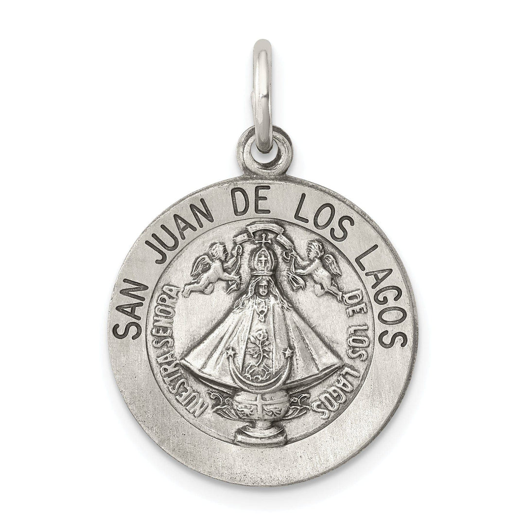 Lovely Rita's Pendants & Charms Sterling Silver Antiqued San Juan Los Lagos Medal