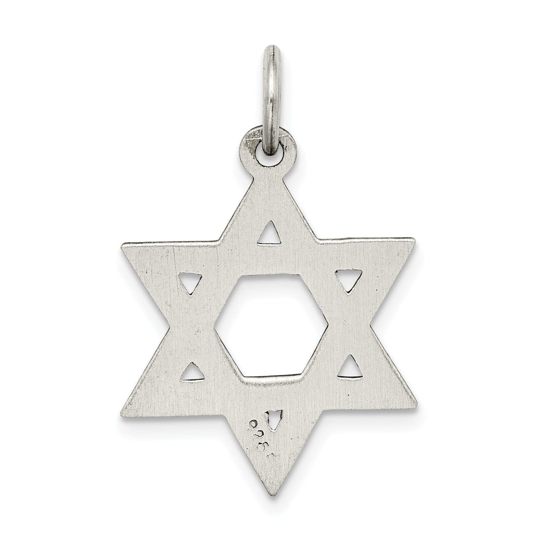 Lovely Rita's Pendants & Charms Sterling Silver Antiqued Star of David Pendant