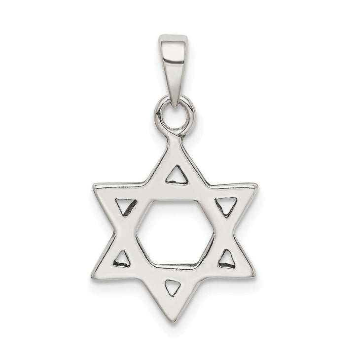 Lovely Rita's Pendants & Charms Sterling Silver Antiqued Star of David Pendant