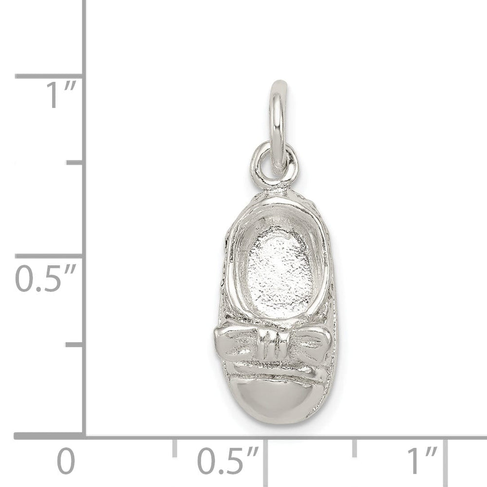 Lovely Rita's Pendants & Charms Sterling Silver Baby Shoe Charm