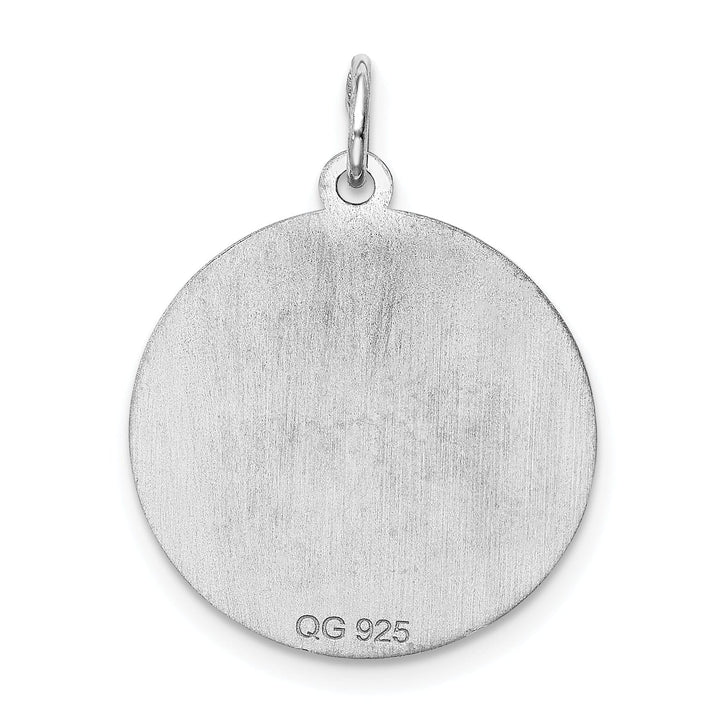 Lovely Rita's Pendants & Charms Sterling Silver Brocaded Initial B Charm