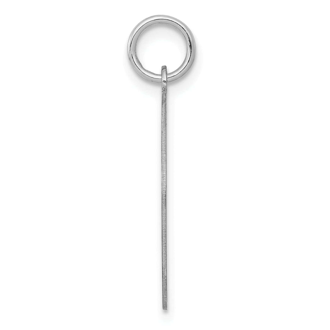 Lovely Rita's Pendants & Charms Sterling Silver Brocaded Initial F Charm