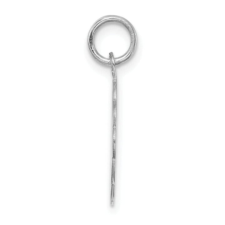 Lovely Rita's Pendants & Charms Sterling Silver Brocaded Initial F Charm