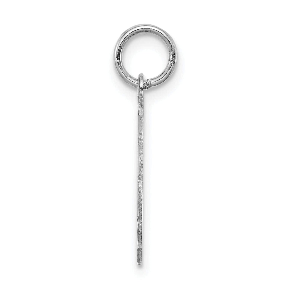 Lovely Rita's Pendants & Charms Sterling Silver Brocaded Initial H Charm