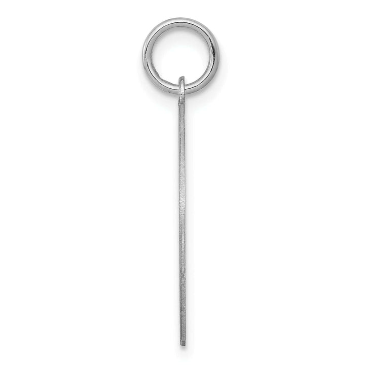 Lovely Rita's Pendants & Charms Sterling Silver Brocaded Initial H Charm