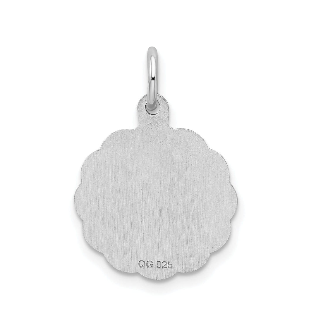 Lovely Rita's Pendants & Charms Sterling Silver Brocaded Initial L Charm