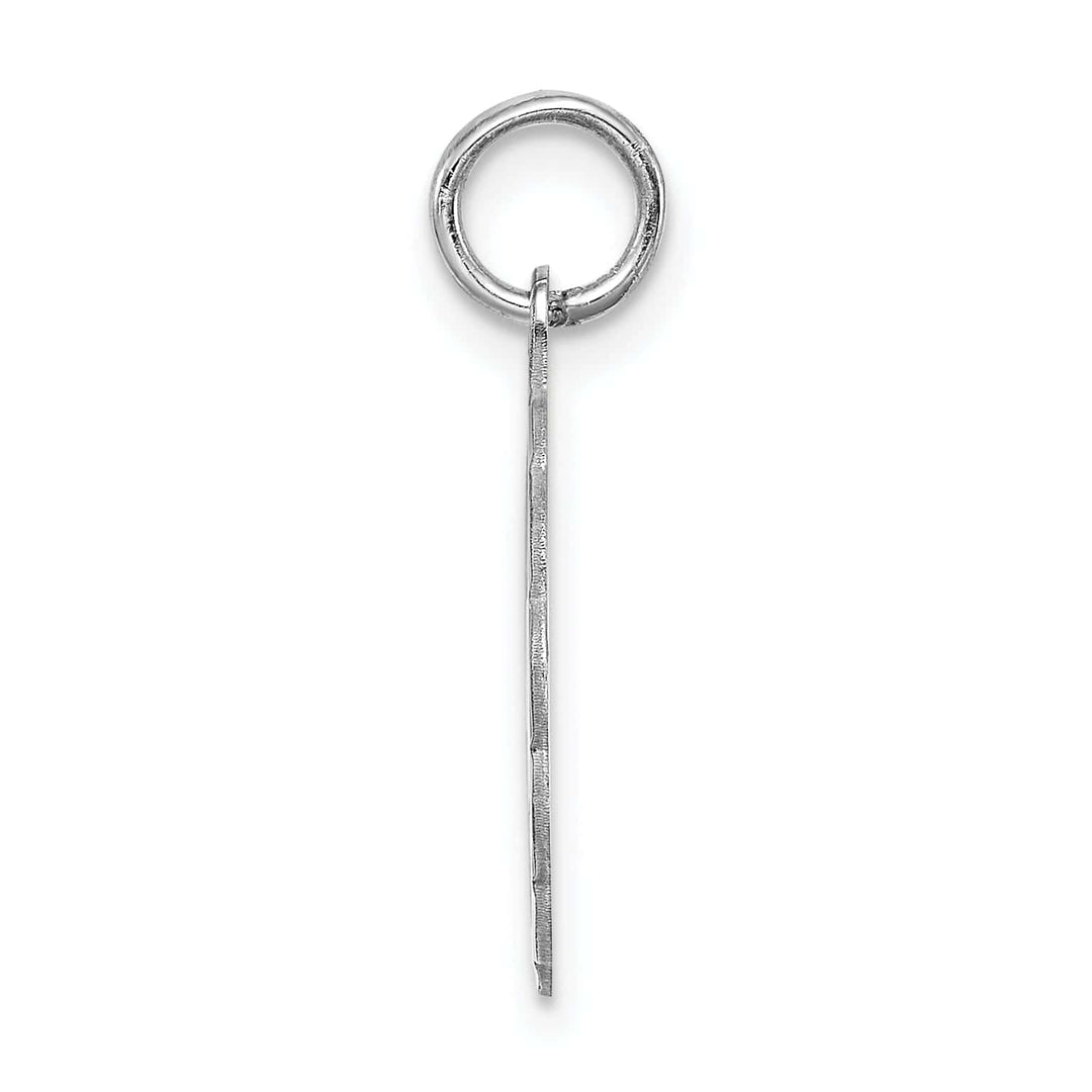 Lovely Rita's Pendants & Charms Sterling Silver Brocaded Initial M Charm