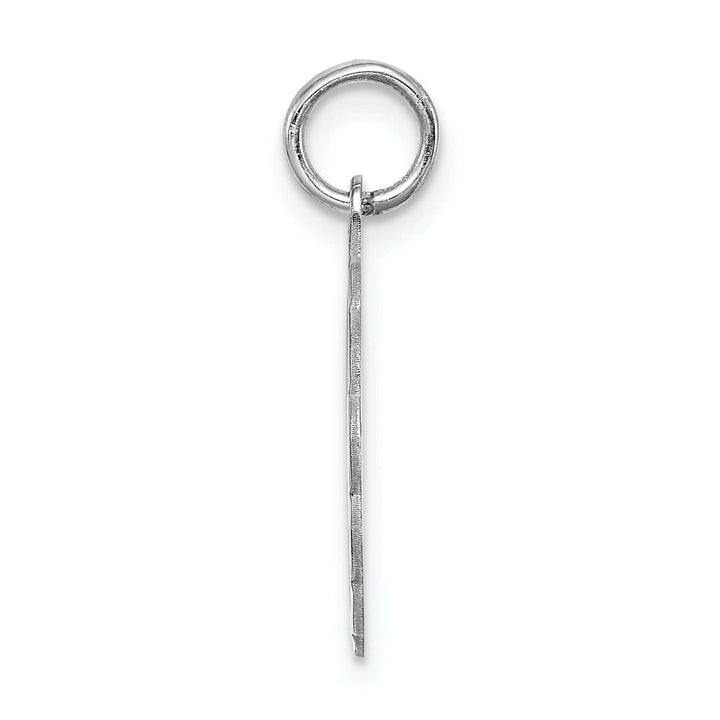 Lovely Rita's Pendants & Charms Sterling Silver Brocaded Initial M Charm