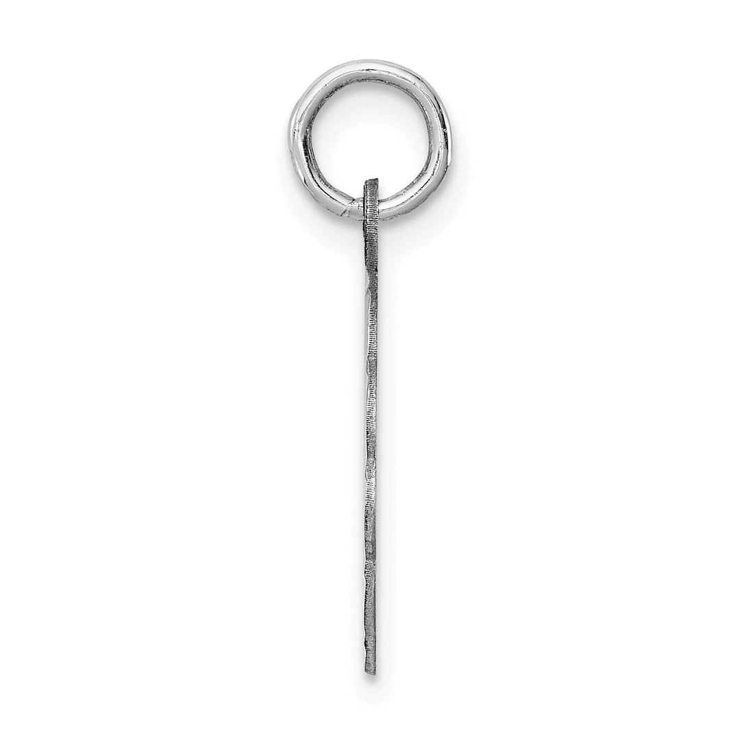 Lovely Rita's Pendants & Charms Sterling Silver Brocaded Initial N Charm