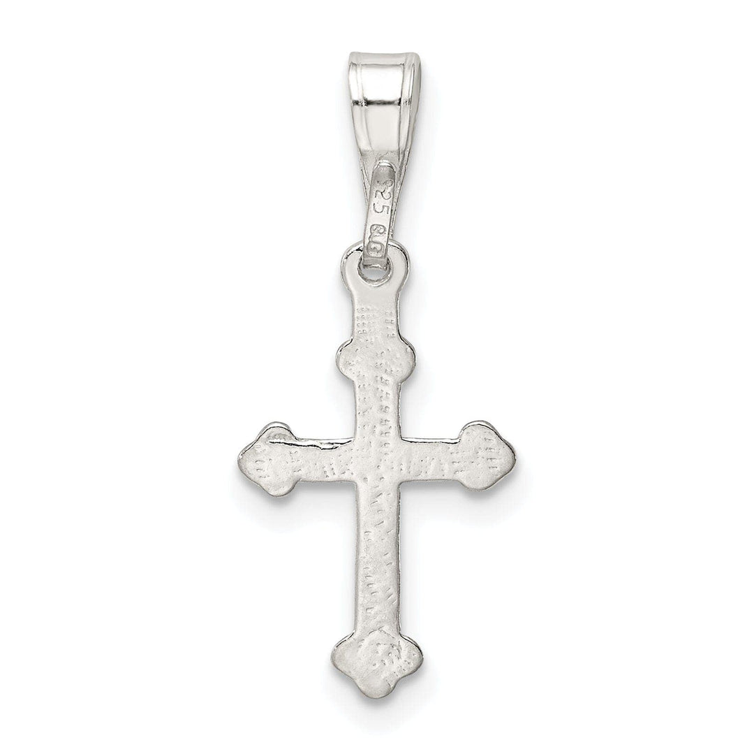 Lovely Rita's Pendants & Charms Sterling Silver Budded Cross Charm