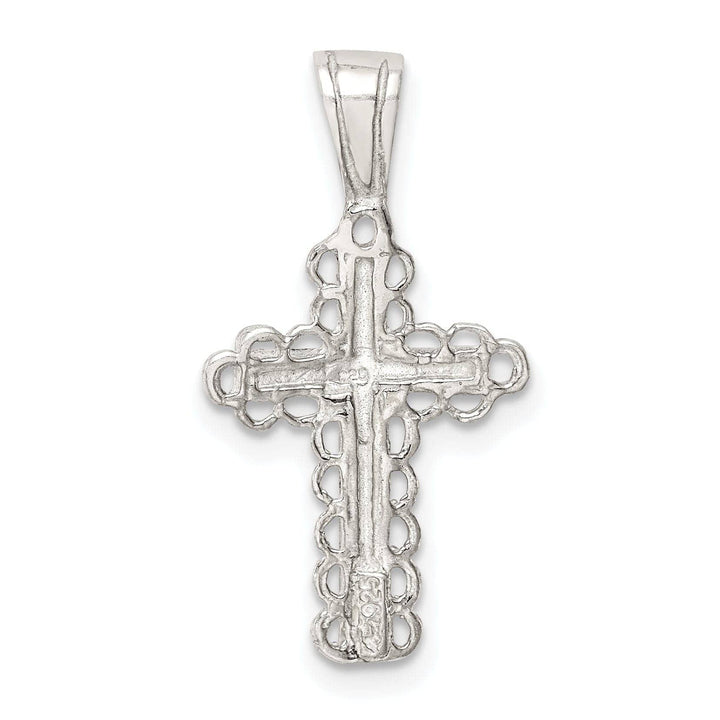 Lovely Rita's Pendants & Charms Sterling Silver Budded Cross Pendant