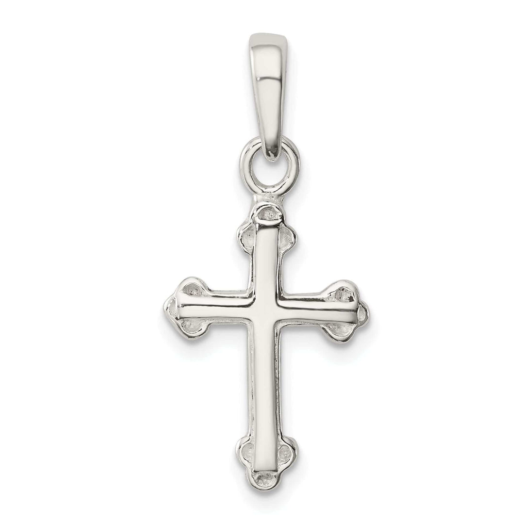 Lovely Rita's Pendants & Charms Sterling Silver Budded Cross Pendant