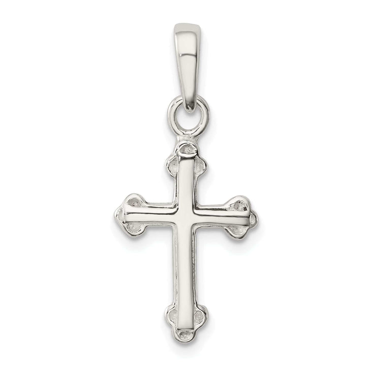 Lovely Rita's Pendants & Charms Sterling Silver Budded Cross Pendant