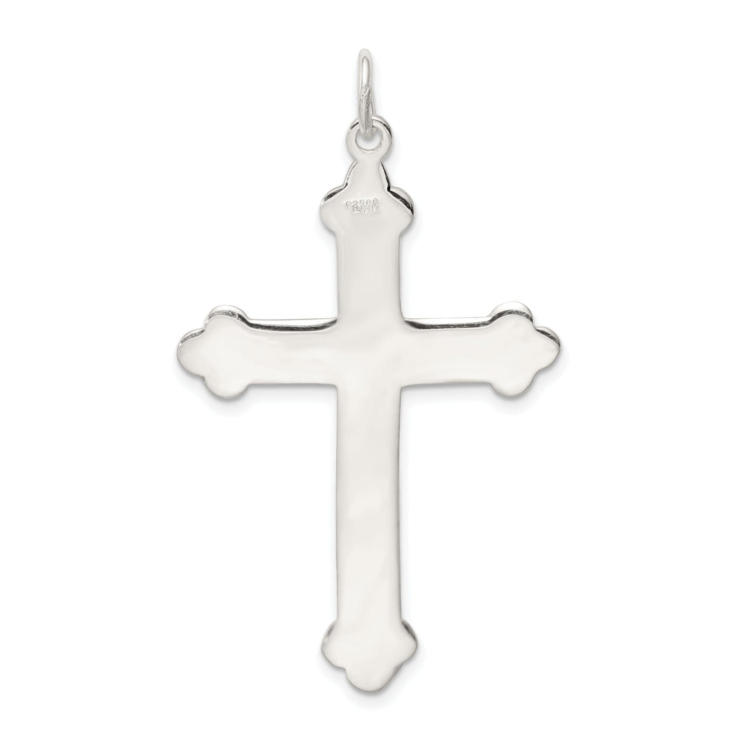 Lovely Rita's Pendants & Charms Sterling Silver Budded Cross Pendant