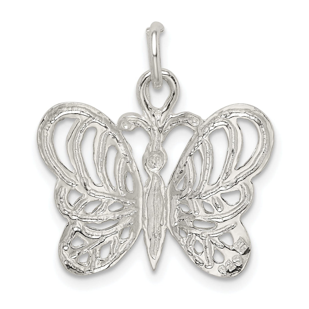Lovely Rita's Pendants & Charms Sterling Silver Butterfly Charm Pendant
