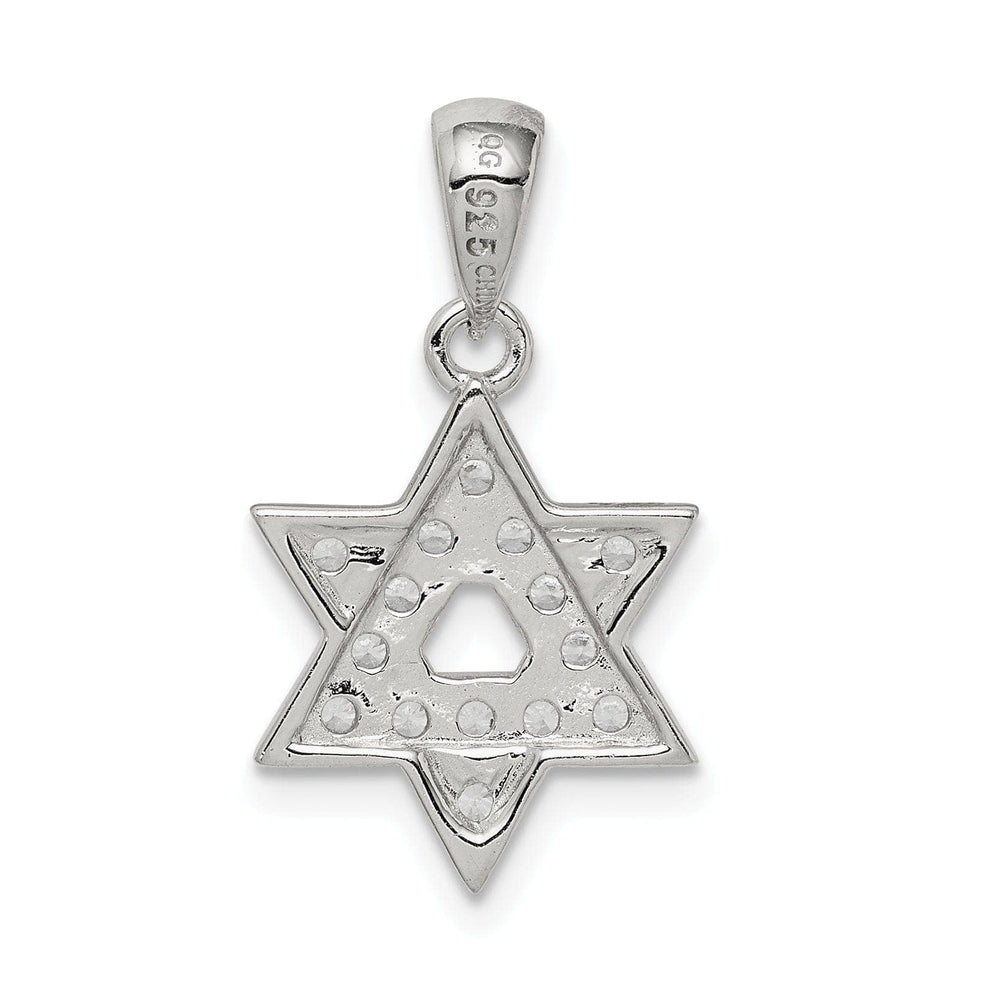 Lovely Rita's Pendants & Charms Sterling Silver C.Z Star of David Pendant