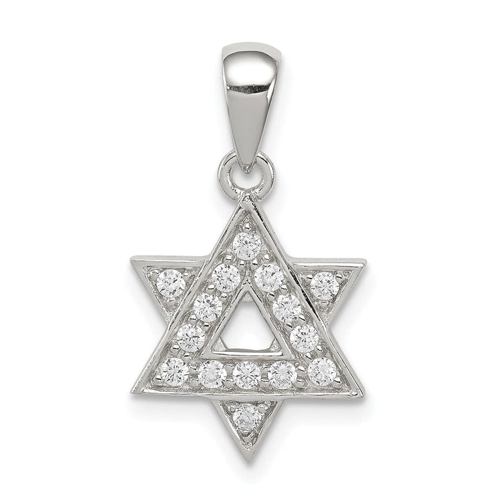Lovely Rita's Pendants & Charms Sterling Silver C.Z Star of David Pendant