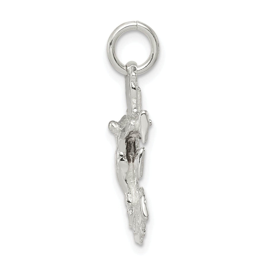 Lovely Rita's Pendants & Charms Sterling Silver Cara Vaca Crucifix Pendant