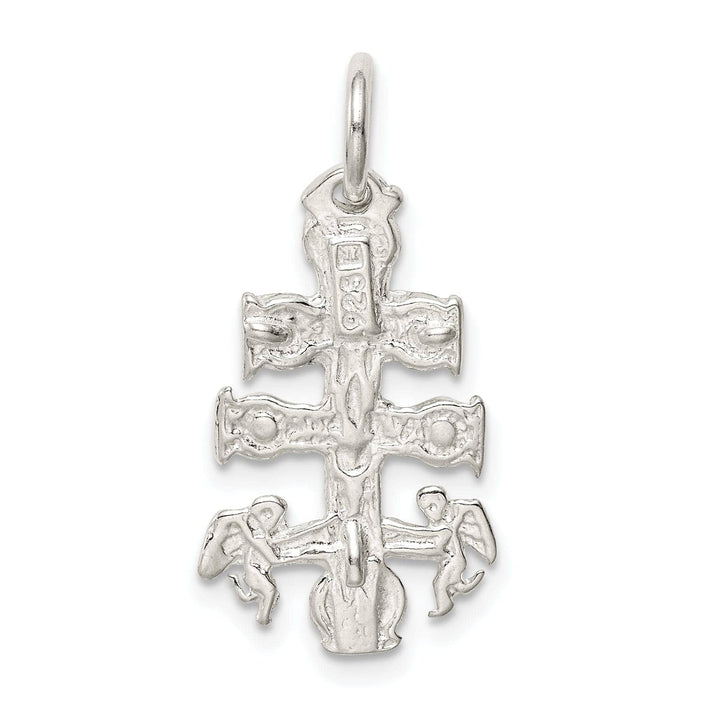 Lovely Rita's Pendants & Charms Sterling Silver Cara Vaca Crucifix Pendant