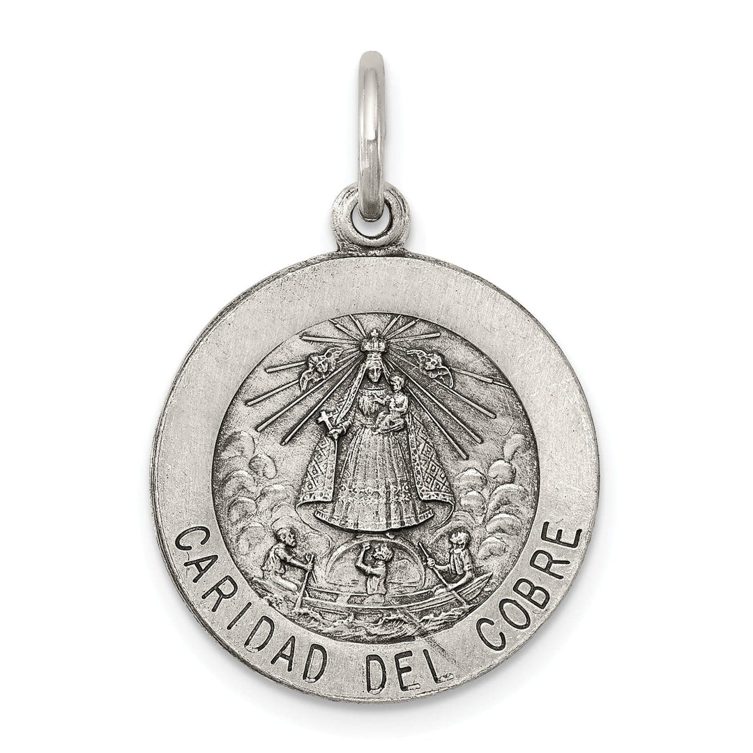 Lovely Rita's Pendants & Charms Sterling Silver Caridad del Cobre Medal