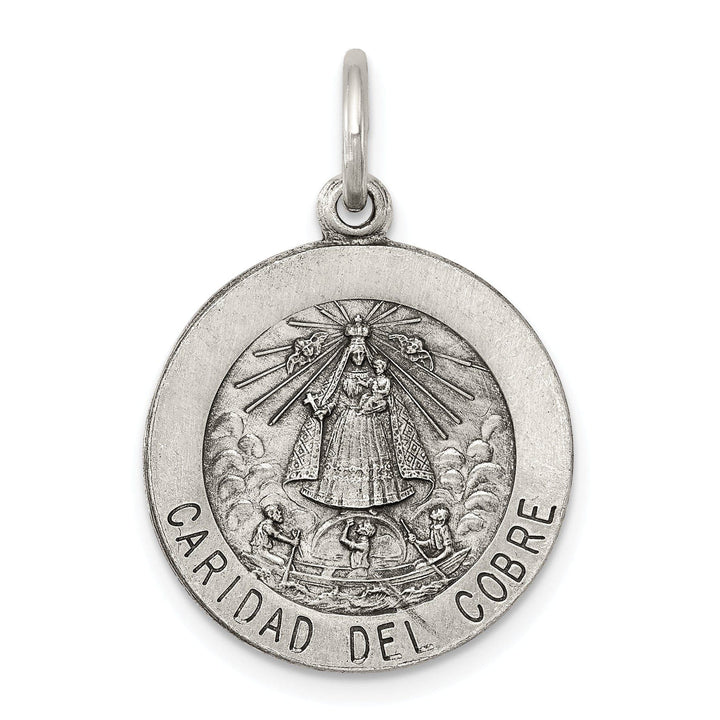 Lovely Rita's Pendants & Charms Sterling Silver Caridad del Cobre Medal