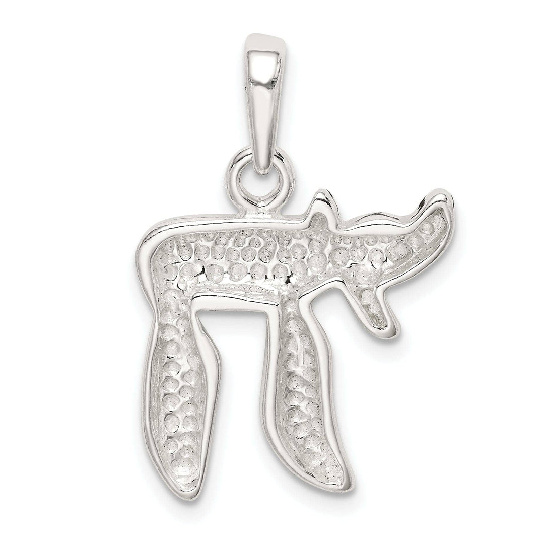 Lovely Rita's Pendants & Charms Sterling Silver Chai Pendant