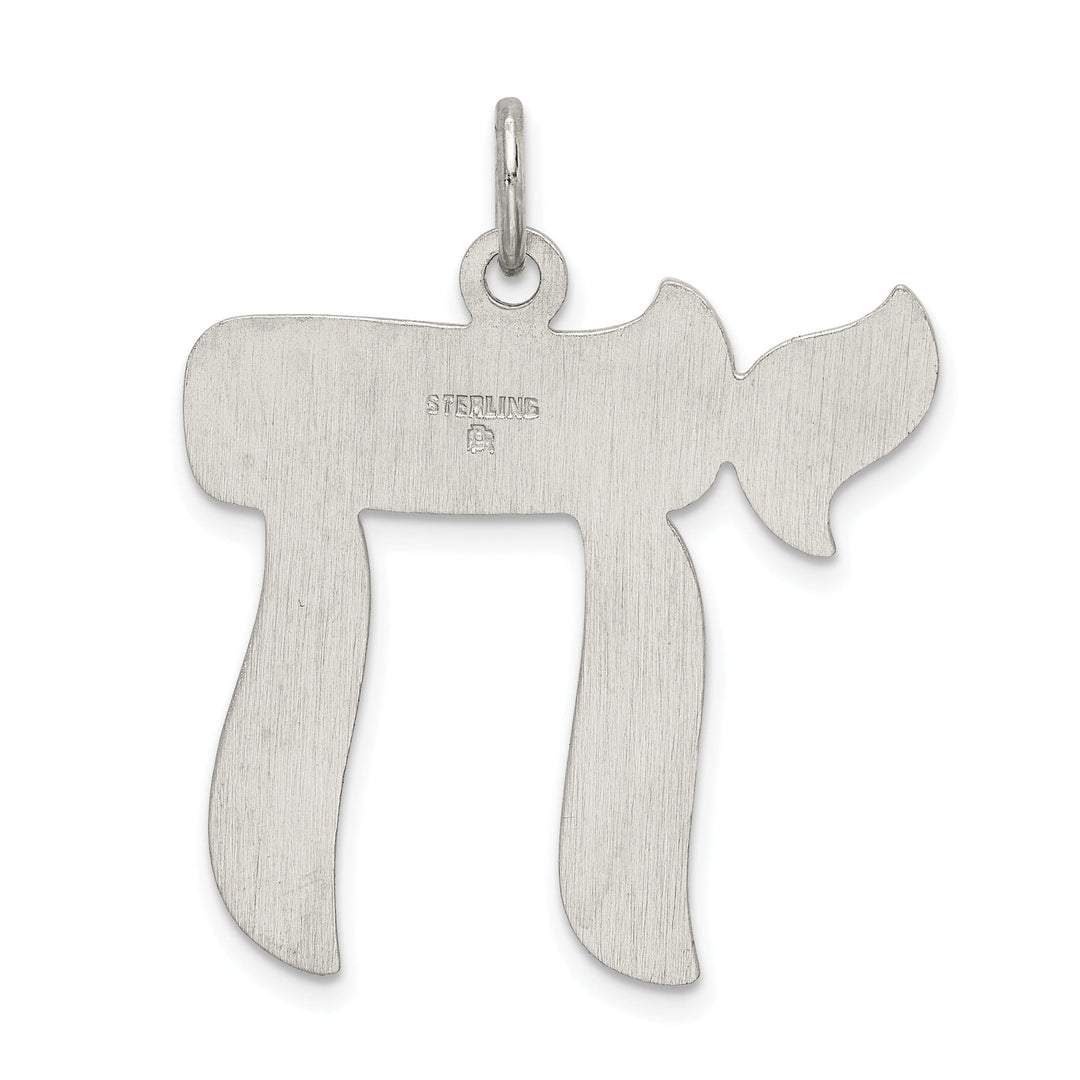 Lovely Rita's Pendants & Charms Sterling Silver Chai Pendant