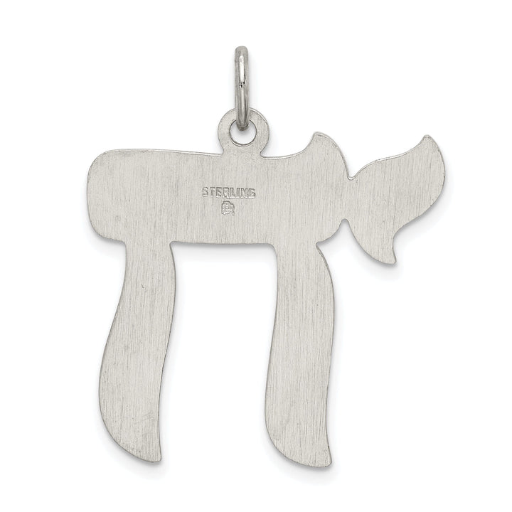 Lovely Rita's Pendants & Charms Sterling Silver Chai Pendant