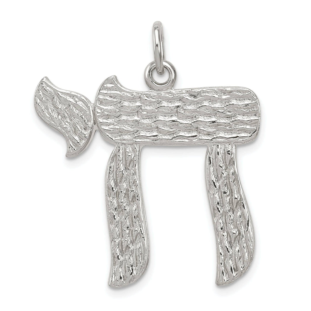 Lovely Rita's Pendants & Charms Sterling Silver Chai Pendant