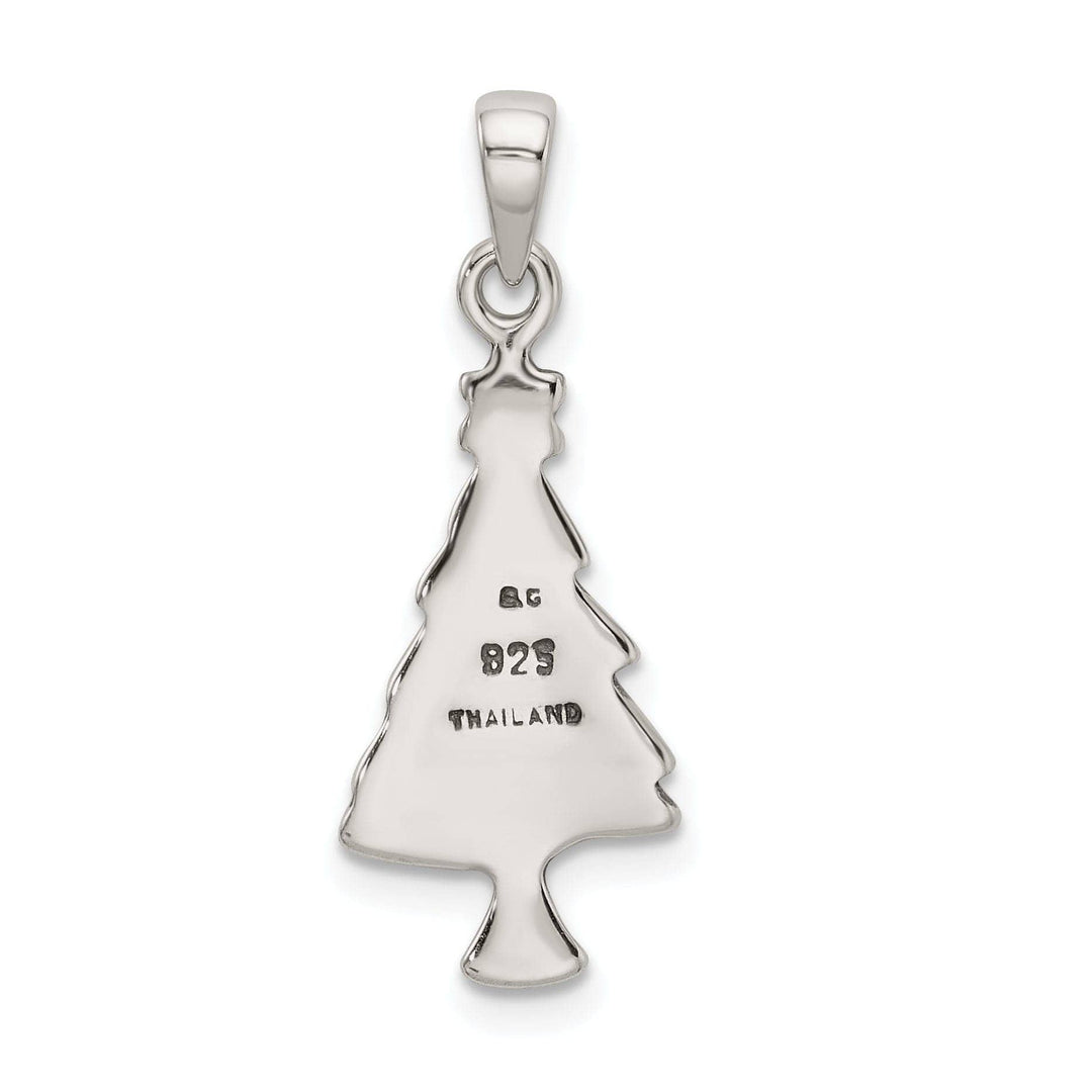 Lovely Rita's Pendants & Charms Sterling Silver Christmas Tree Pendant