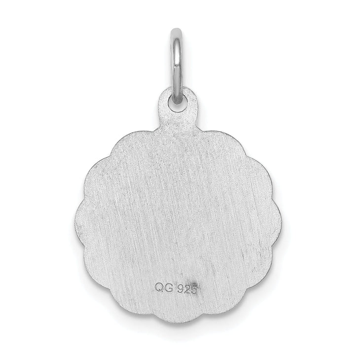 Lovely Rita's Pendants & Charms Sterling Silver Confirmation Disc Charm