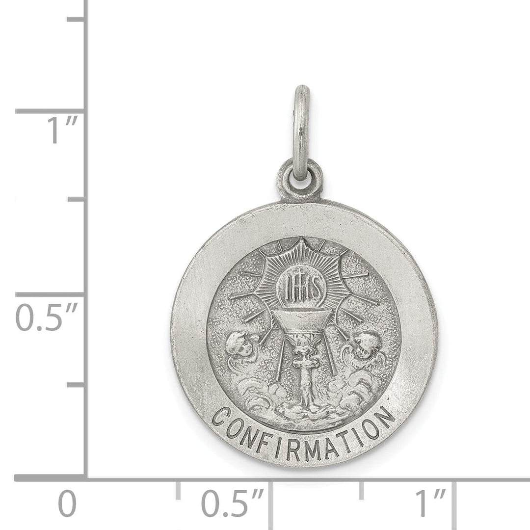 Lovely Rita's Pendants & Charms Sterling Silver Confirmation Medal Charm