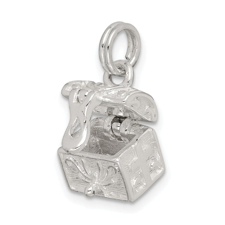 Lovely Rita's Pendants & Charms Sterling Silver Cross Prayer Box Charm