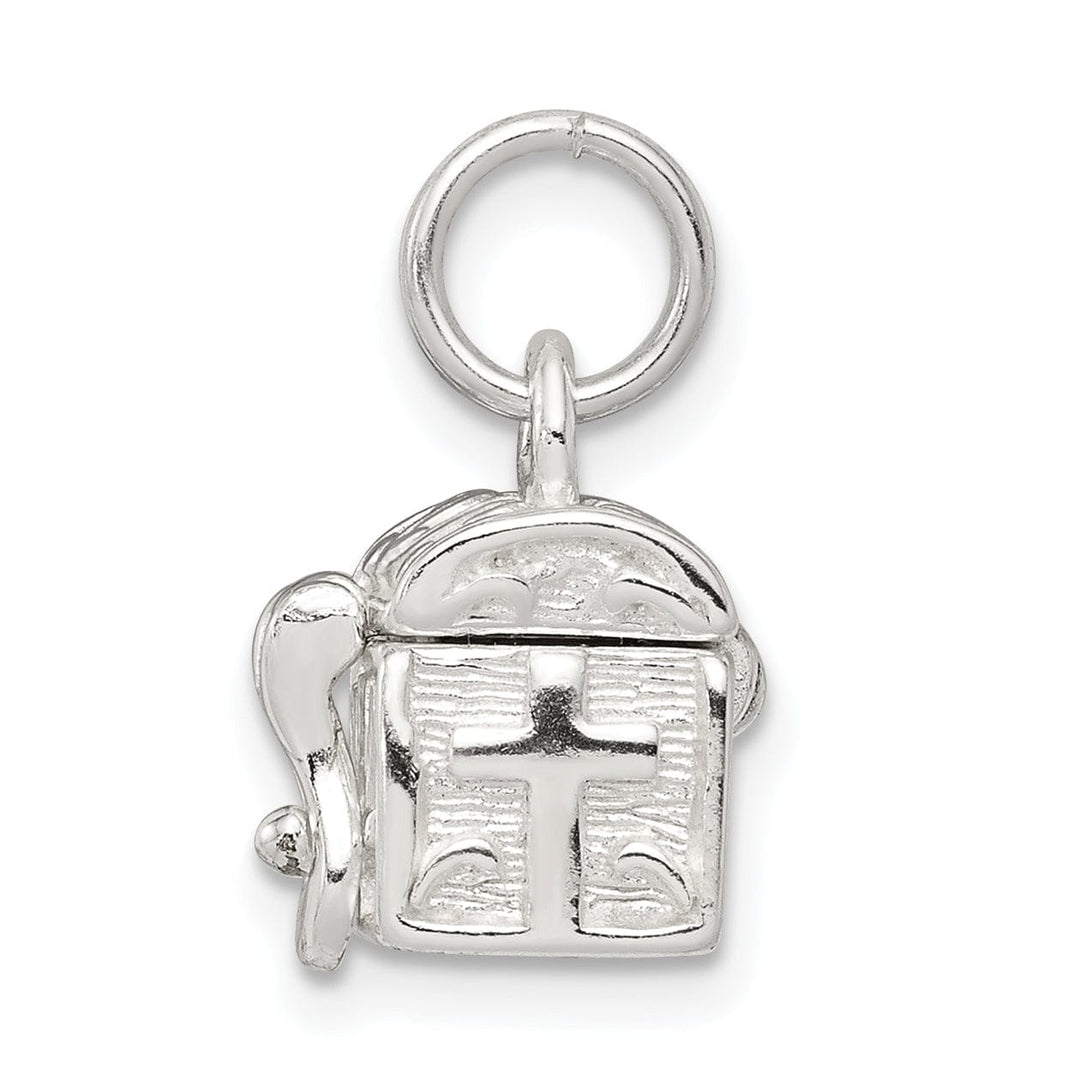 Lovely Rita's Pendants & Charms Sterling Silver Cross Prayer Box Charm