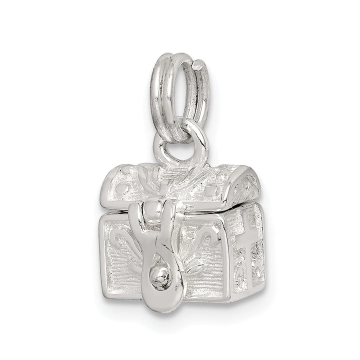 Lovely Rita's Pendants & Charms Sterling Silver Cross Prayer Box Charm