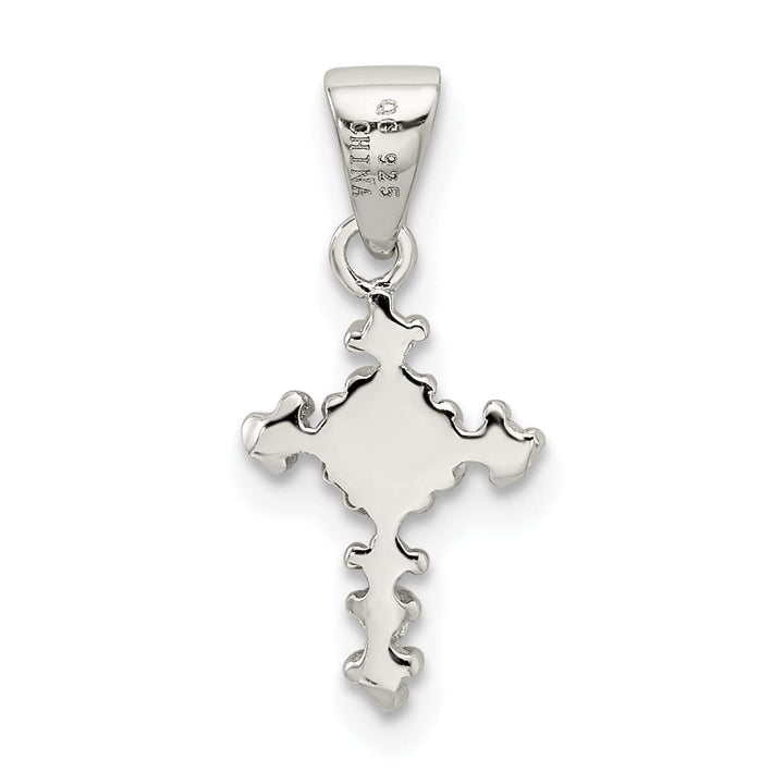 Lovely Rita's Pendants & Charms Sterling Silver Cubic Zirconia Cross Pendant