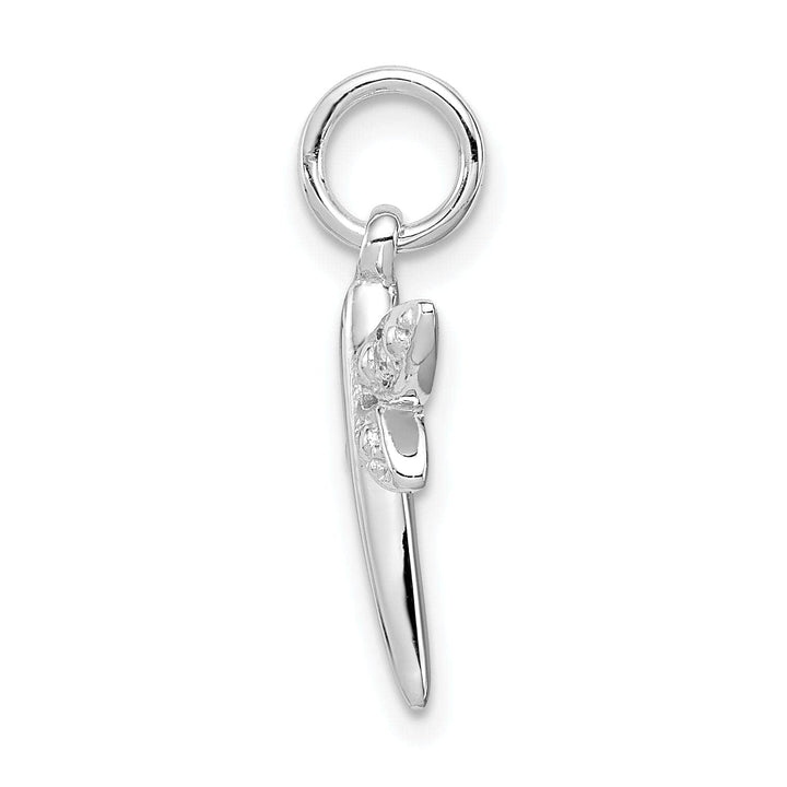 Lovely Rita's Pendants & Charms Sterling Silver Cubic Zirconia Dragonfly Charm